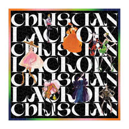 Christian Lacroix Flowers Galaxy Double Sided 500 Piece Jigsaw Puzzle Double Sided 500 Piece Puzzle Christian Lacroix Collection