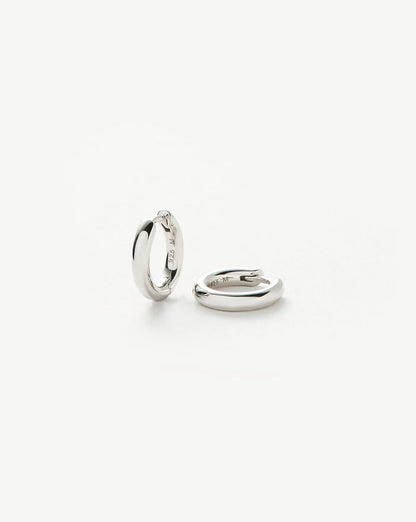 Classic Tunnel Mini Hoop Earrings | Sterling Silver Earrings Missoma