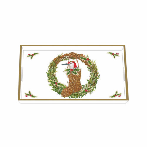 Claudette Wood Vanity Tray