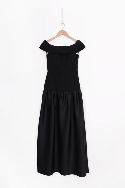 C&M Camilla and Marc Womens Black Dress Size S