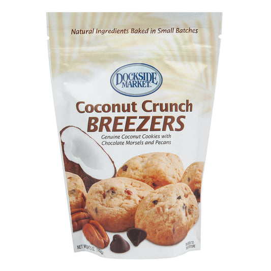 Coconut Crunch Breezer Cookies - 12 Count Pouches