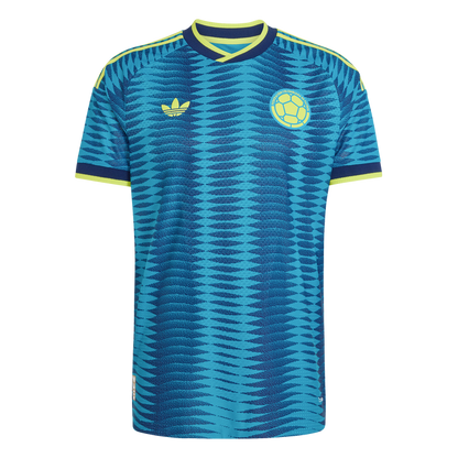 adidas Colombia 26 Away Authentic Jersey | Navy Blue/Petrol | Men's
