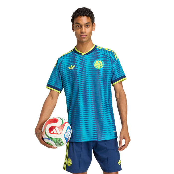 adidas Colombia 26 Away Authentic Jersey | Navy Blue/Petrol | Men's