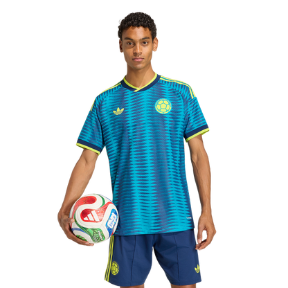 adidas Colombia 26 Away Authentic Jersey | Navy Blue/Petrol | Men's