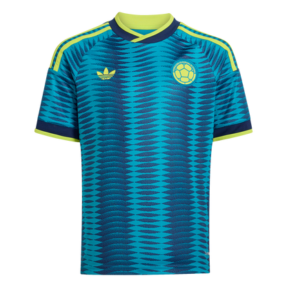 adidas Colombia 26 Away Kids Jersey | Navy Blue / Petrol | Kid's
