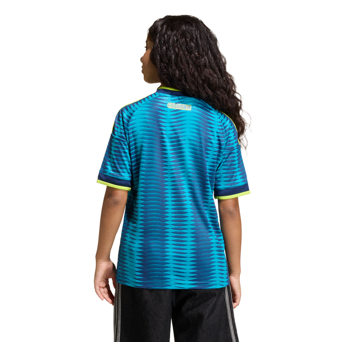 adidas Colombia 26 Away Kids Jersey | Navy Blue / Petrol | Kid's