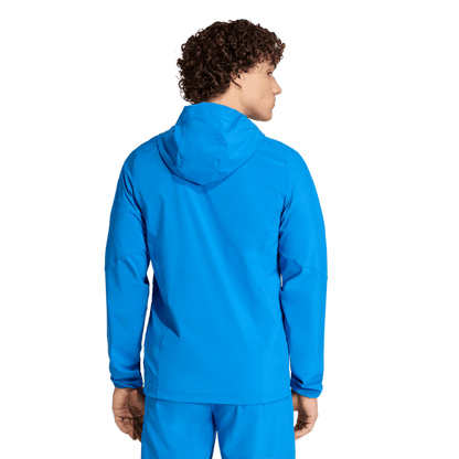 adidas Colombia Tiro Travel Full Zip Windbreaker | Bright Royal Blue | Men's