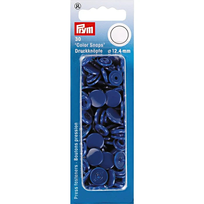 COLOR Snaps 12.4 mm Royal Blue 30pc