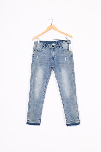 Commoners Womens Blue Jeans Size 12