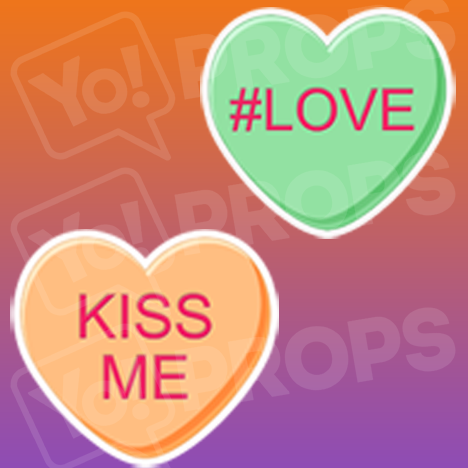 Conversation Hearts Bundle of (12)