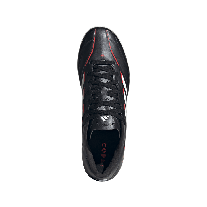 adidas COPA PURE IV CLUB Turf Soccer Cleats | Core Black / Carbon | Men's