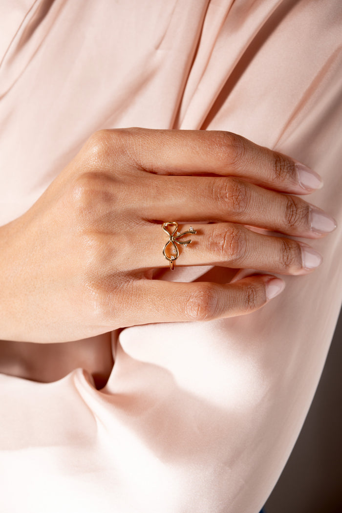 Coquette Bow Ring