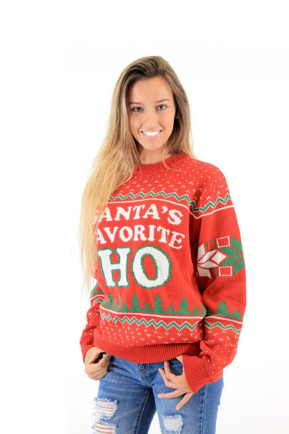 Costume Agent HO Ugly Christmas Sweater-tvso