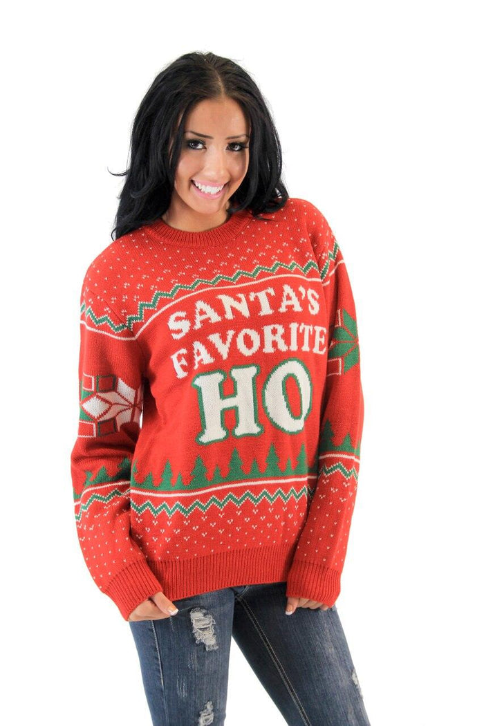 Costume Agent HO Ugly Christmas Sweater-tvso