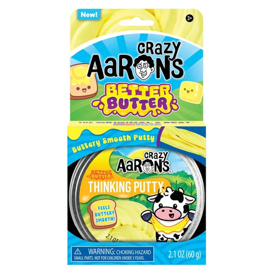 Crazy Aarons Better Butter Full Size 4 Inch Thinking Putty Tin