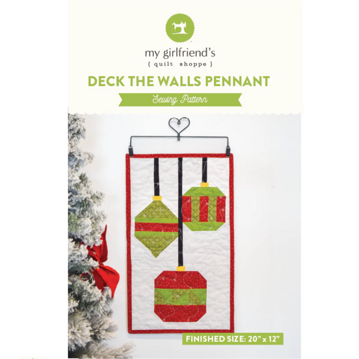 Deck The Walls Pennant (Downloadable Sewing Pattern)