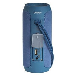 DENVER Denver Bluetooth speaker with built-in rechargeable battery BTS-110BLUE