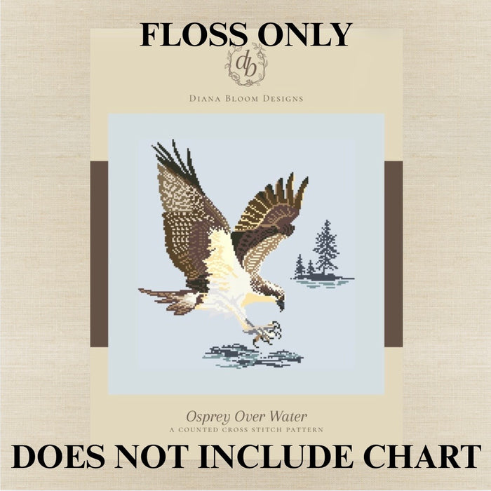 Diana Bloom Designs  - Osprey Over Water - Roxy Floss Pack