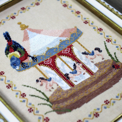 Diana Bloom Designs - The Curious Carousel - Chart IH and/or Roxy Floss