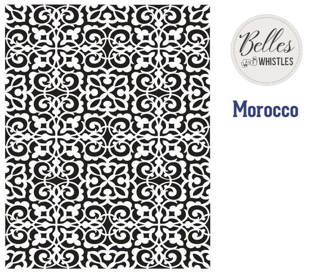 Dixie Belle Stencil - Morocco CLOSEOUT TENT SALE