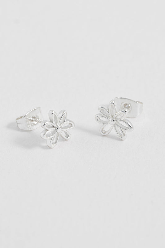Doodle Flower Stud Earrings