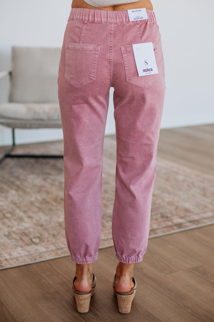 Drea Mica Joggers - Blush