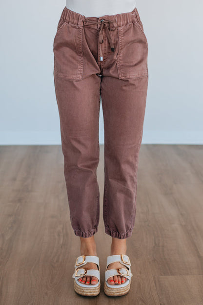 Drea Mica Joggers - Cocoa