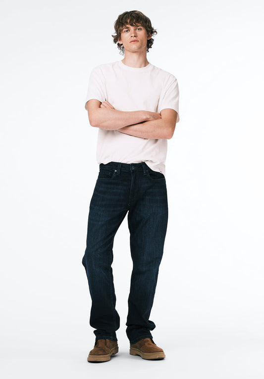 Buffalo Men Jeans Navy Denim Denim Pants Stretch