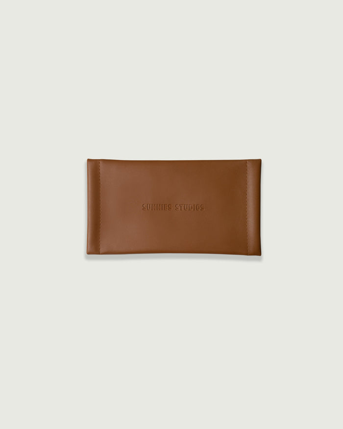 Hot Chocolate ::Duo Sac Eyewear case Hot Chocolate front