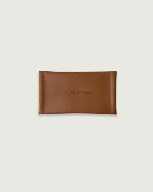 Hot Chocolate ::Duo Sac Eyewear case Hot Chocolate front