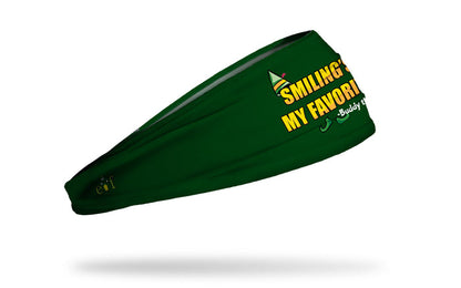 Elf: Smiling's My Favorite Big Bang Lite Headband - View 1