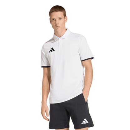 adidas Entrada 26 Polo | White / Black | Men's