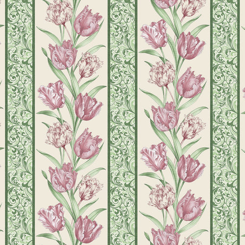 EVELYN'S ETCHED TULIPS 13133-07 STRIPES