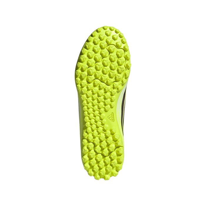 adidas F50 CLUB Turf Football Shoes | Team Solar Yellow 2 / Core Black / Lucid Red | Kid's