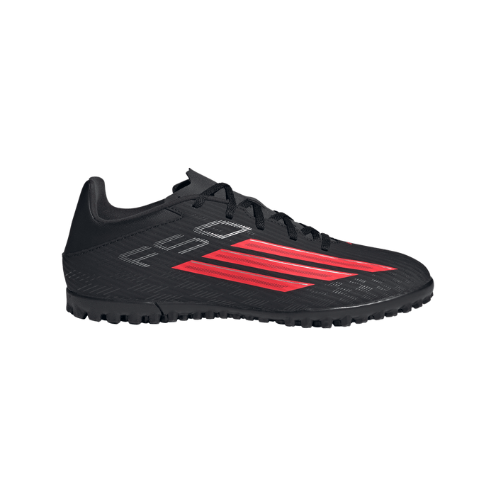 adidas F50 CLUB Turf Soccer Cleats | Core Black / Lucid Red | Men's