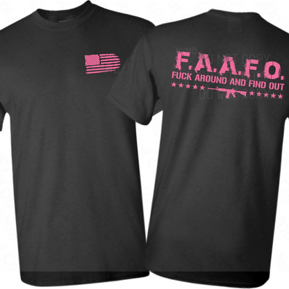 F.A.F.O. Patriotic Graphic Shirt by Crafty Casey's