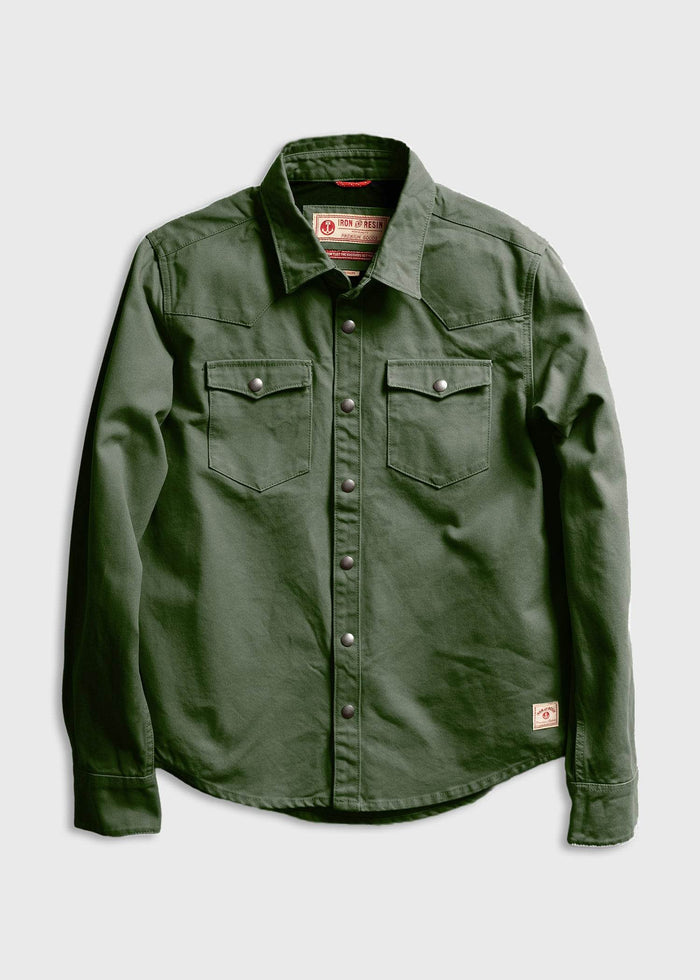 Fenceline Shirt Jacket - Iron & Resin