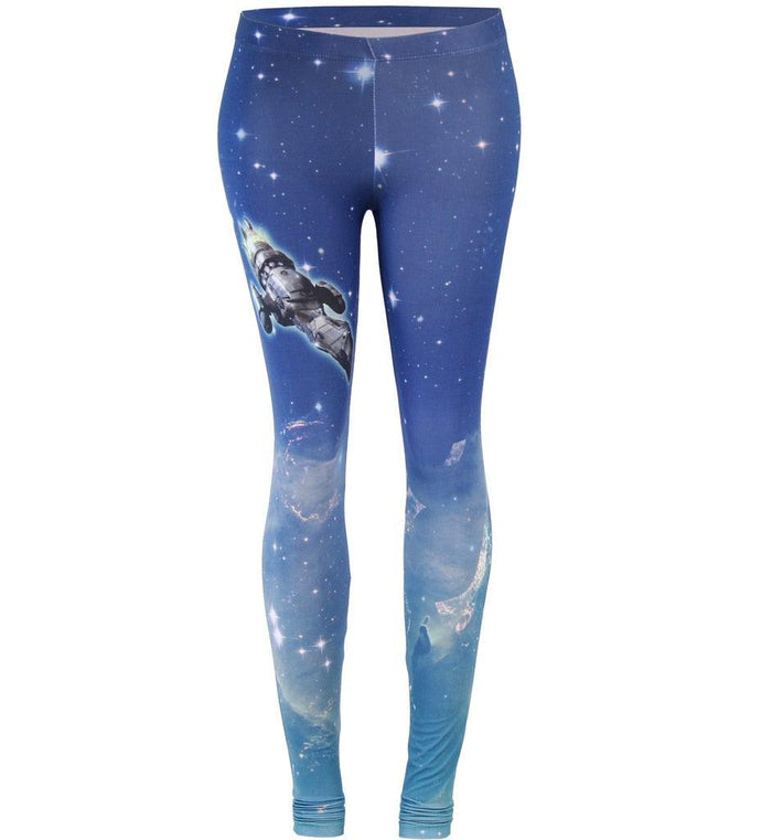 Firefly Vortex Spaceship Outer Space Leggings-tvso