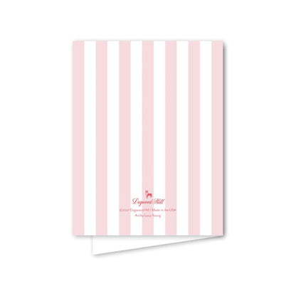 Flower Cart Birthday Card - The Preppy Bunny