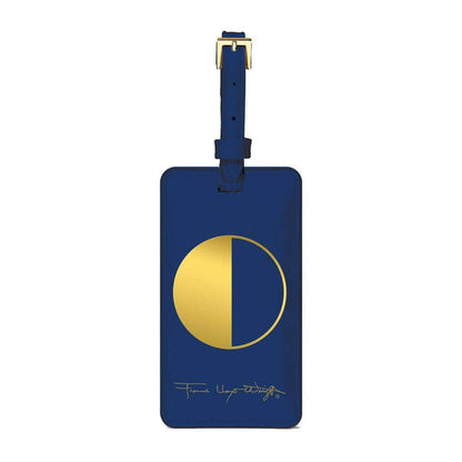 Frank Lloyd Wright Geometry Luggage Tag Travel Accessories Galison
