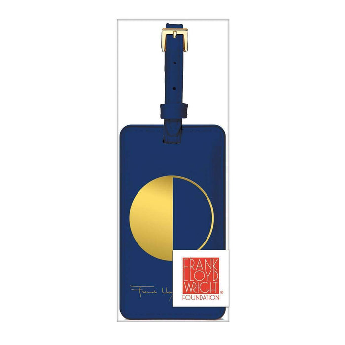 Frank Lloyd Wright Geometry Luggage Tag Travel Accessories Galison