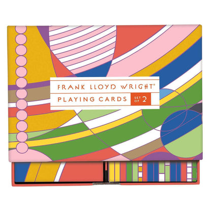 Frank Lloyd Wright Playing Card Set Playing Cards Galison