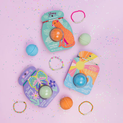 Friendship Bracelet Bath Bomb - Be Happy