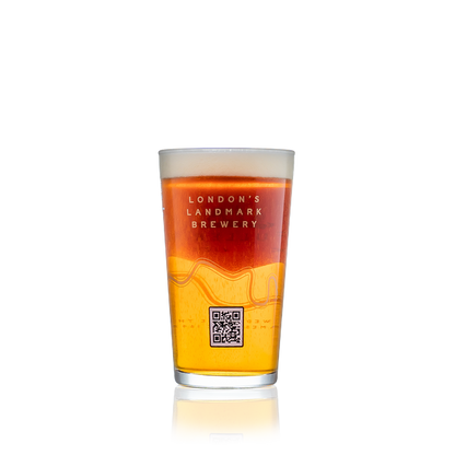 Fuller's Cask Half Pint Glass