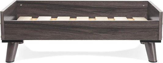 Furhaven Elevated Dog Bed Frame for 30in X 20in Medium Dog Bed Gray Wash Medium