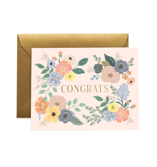 Garden Forest Congrats Card - The Preppy Bunny