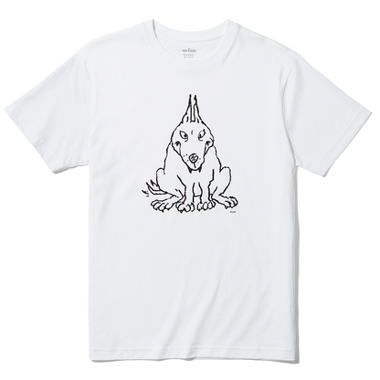 George Booth’s Loyal Hound T-Shirt In White