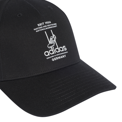 adidas Germany Baseball Cap | Black / White