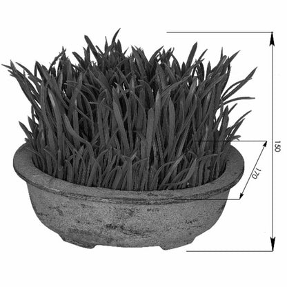 Green Pot Plant 19cm Artificial Plant by Criterion -Home Living Store - -