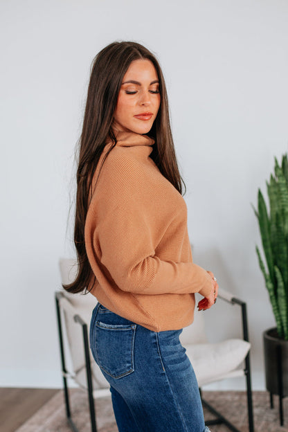 Gretchen Dolman Sweater - Toast